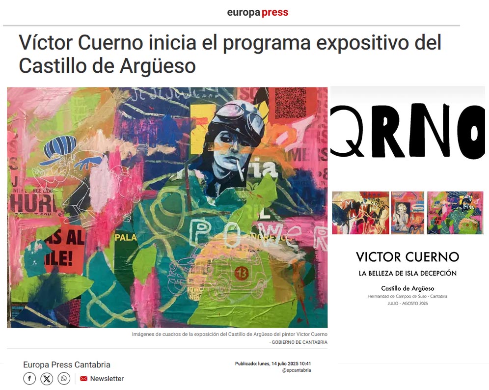 Collage de Víctor Cuerno