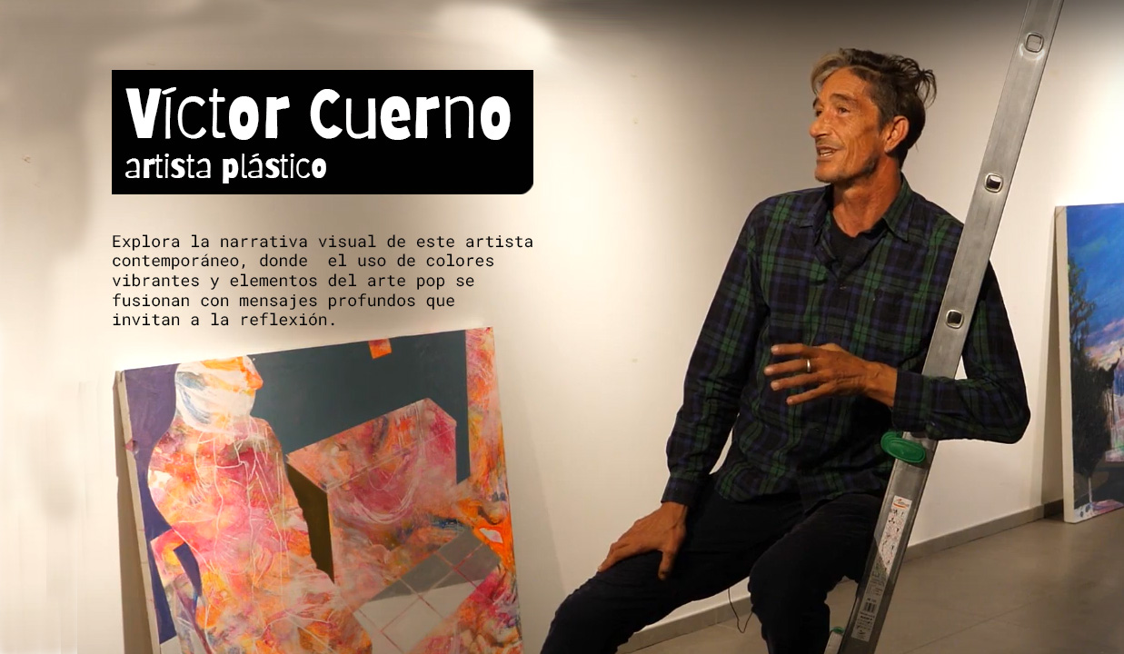 Explora la narrativa visual de este artista contemporáneo, donde el uso de colores vibrantes y elementos del arte pop se fusionan con mensajes profundos que invitan a la reflexión.